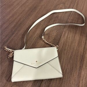 Kate Spade Light Cream Crossbody Bag
